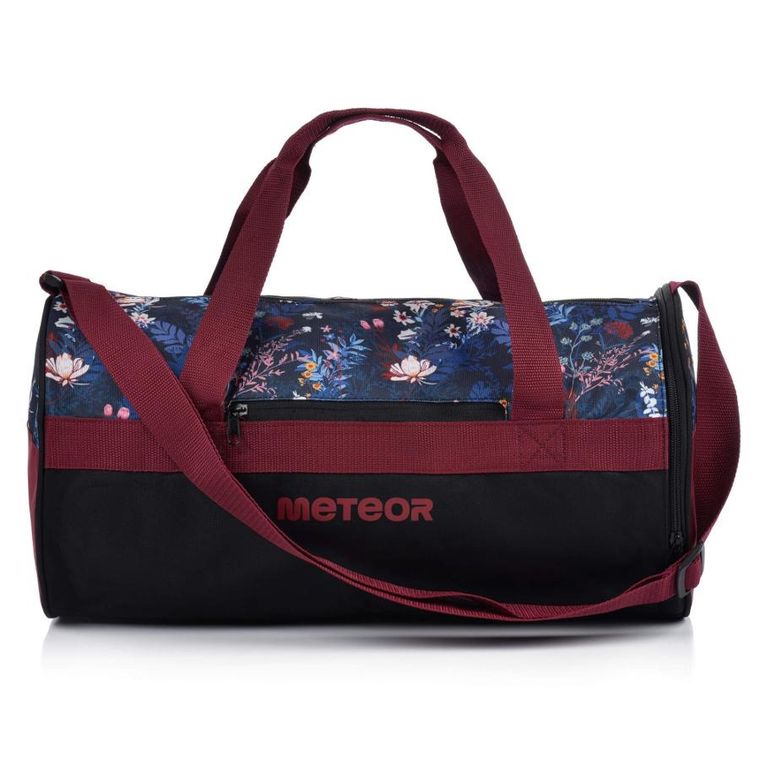 Meteor, Sirin, torba fitness, floral, 25l