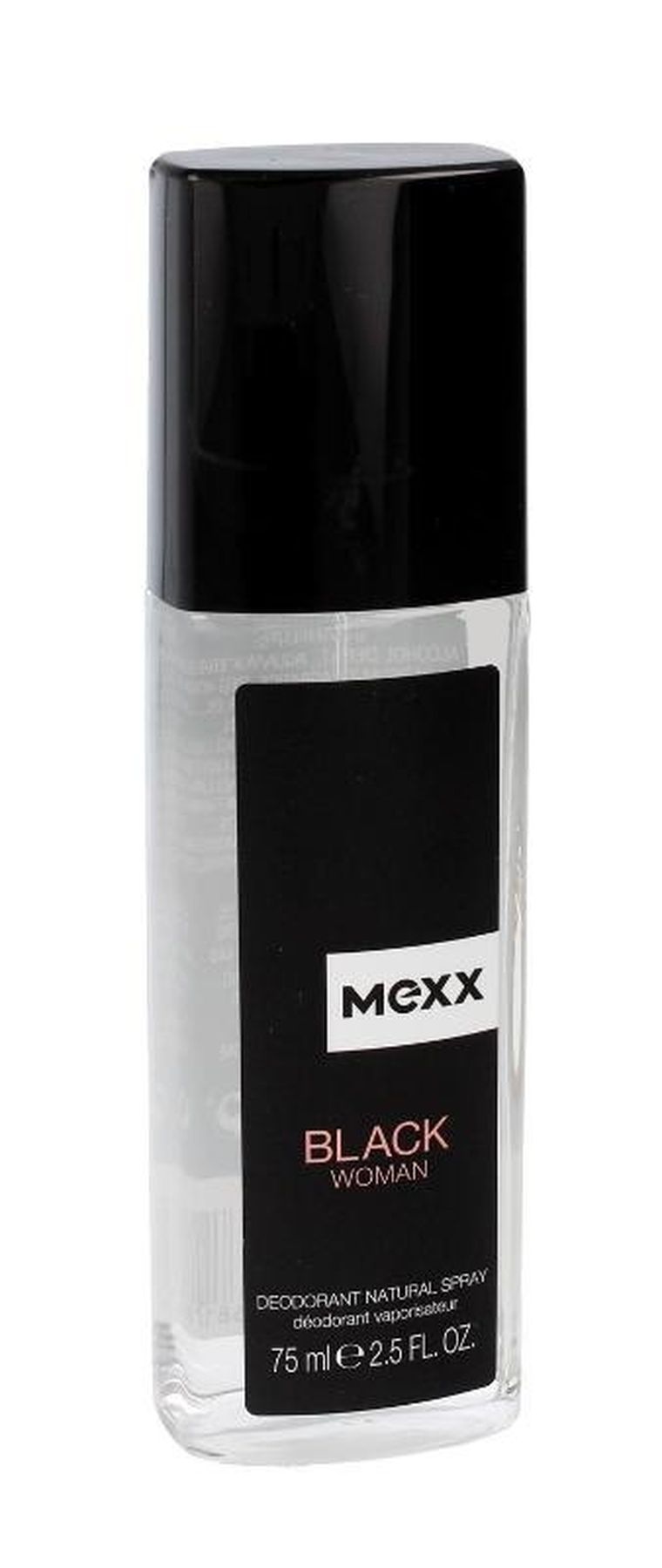 mexx black woman dezodorant w sprayu 75 ml    