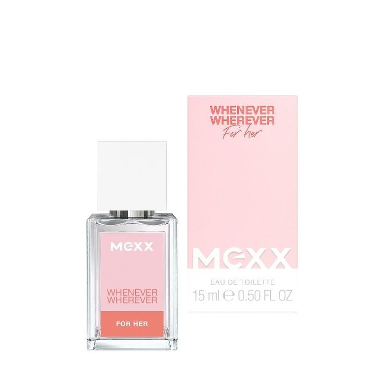 Mexx, Whenever Wherever For Her, woda toaletowa, spray, 15 ml