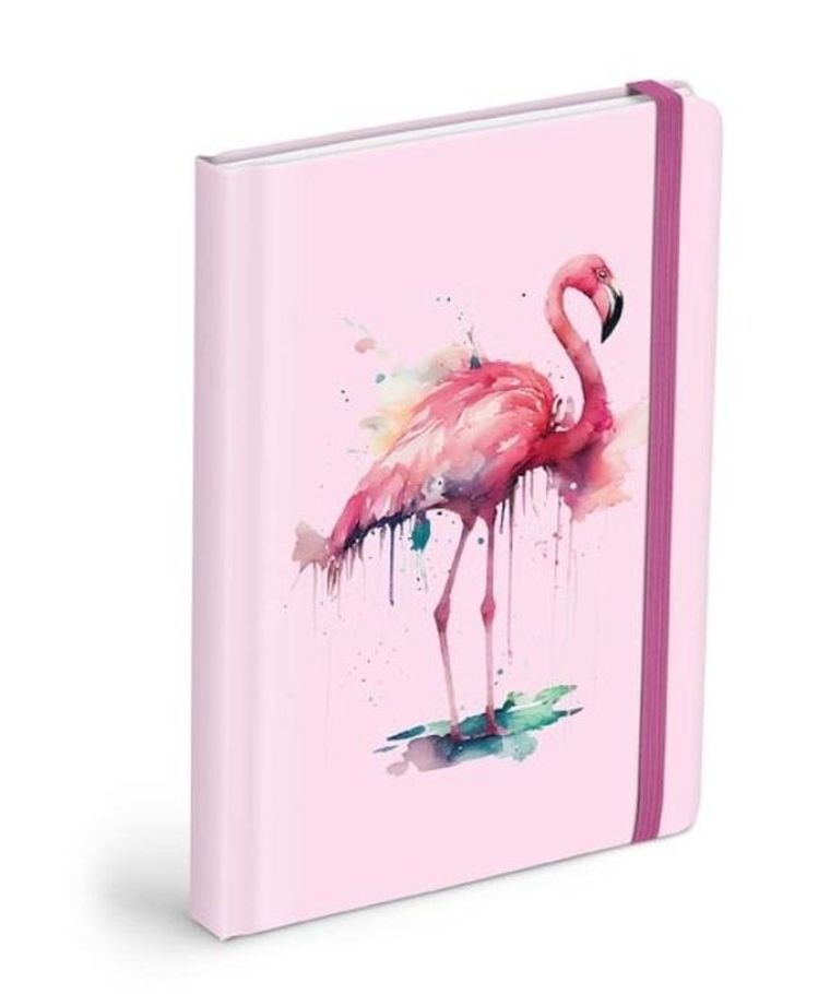 MFP, brulion z gumką, gładki, 120 kartek, 1 szt.