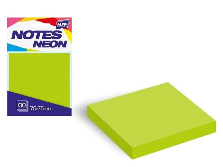 MFP, karteczki samoprzylepne, 7,5-7,5 cm, 100k