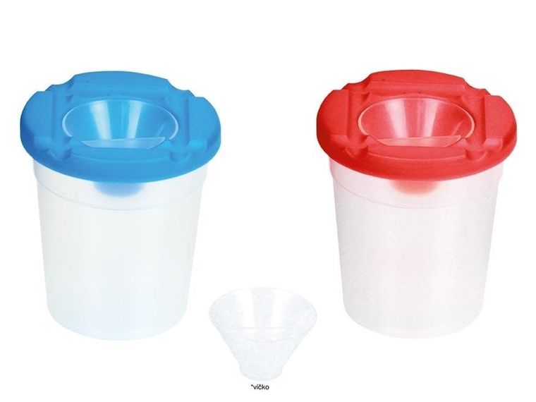 MFP, kubek do płukania pędzli z blokadą wylania, 9-8 cm