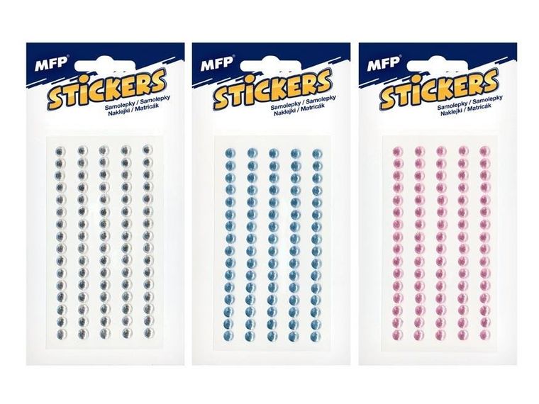 MFP, naklejki, kamyki, 5 mm