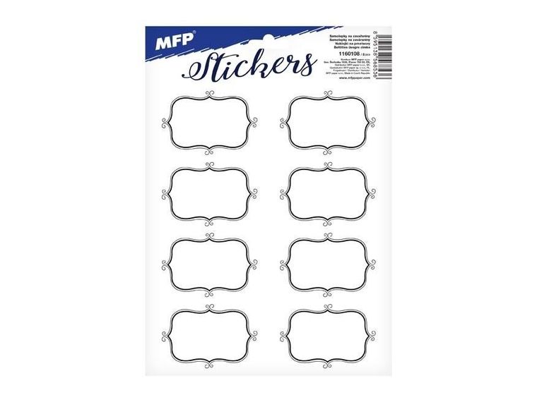 MFP, naklejki na przetwory, 16,2-23 cm