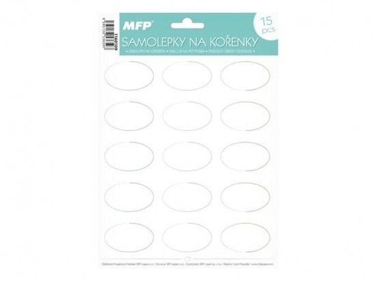MFP, naklejki na przyprawy, 16,2-23 cm