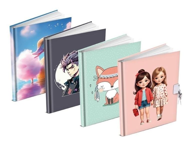 MFP, pamiętnik z zamknięciem, 1 szt.