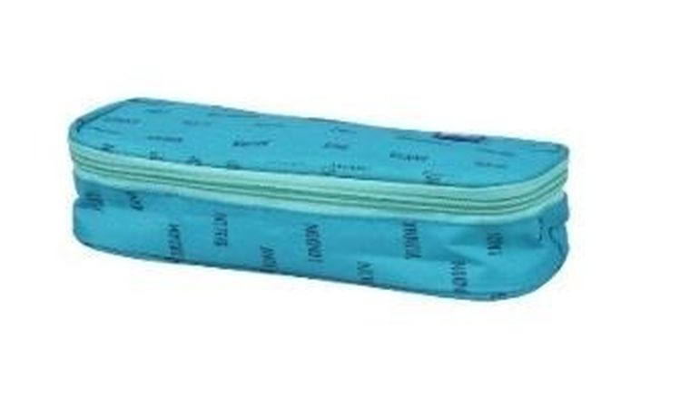 MFP, piórnik z klapką, niebieski, 24 cm