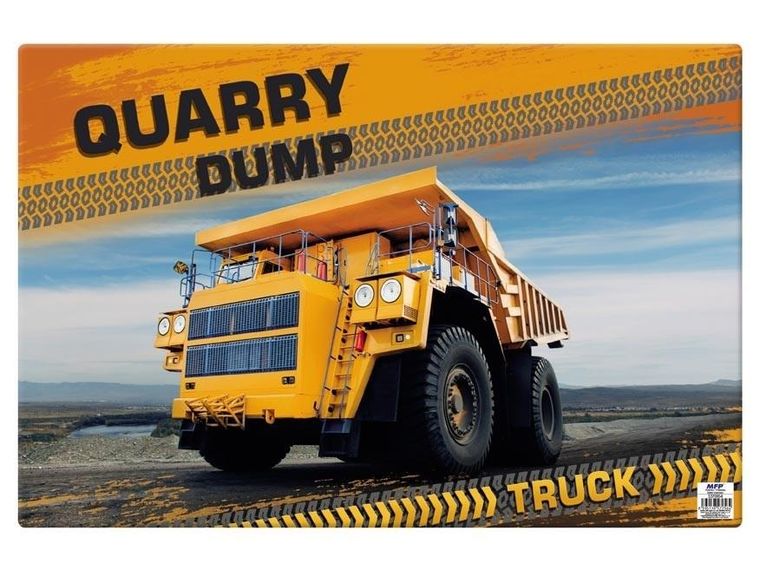 MFP, podkładka na biurko, mata, truck, 60-40 cm