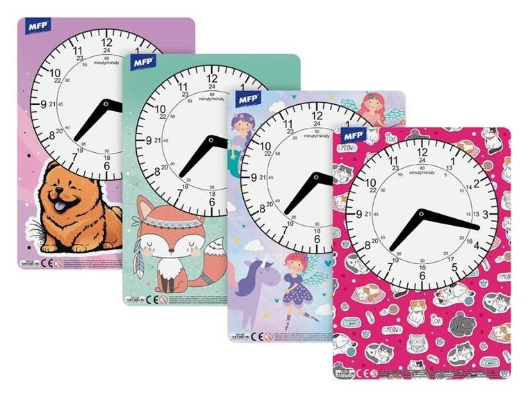 MFP, zegar z obrazkiem, girls