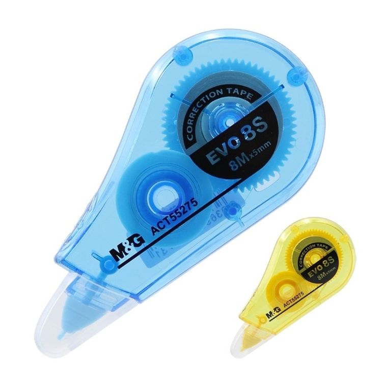 M&G, EVO 8S, korektor w taśmie, 8mx5mm