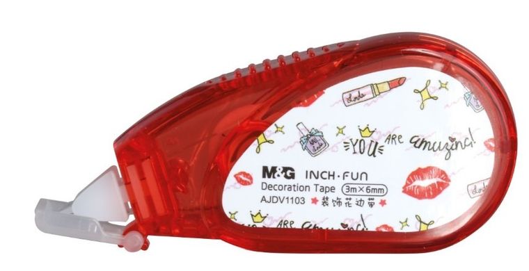 M&G, taśma ozdobna Lovely Girl, 6mmx3m