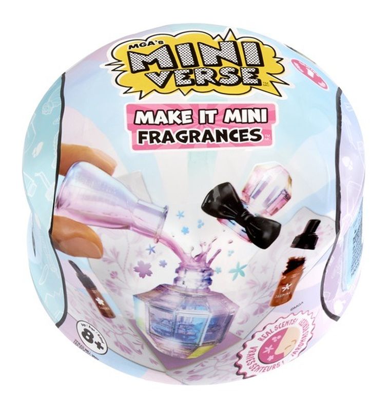 MGA's Miniverse, Make It Mini, Fragrances, kula niespodzianka, mini perfumy