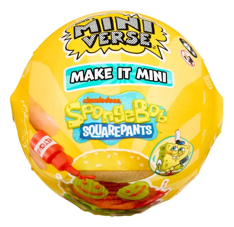 MGA's Miniverse, Make It Mini, SpongeBob, kula niespodzianka
