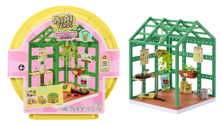MGA's Miniverse, Spaces, Starter Pack Greenhouse, mini szklarnia