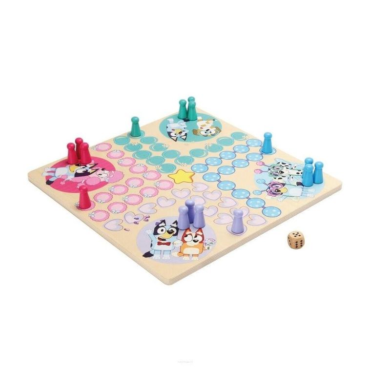 Micki, Bluey, Chińczyk, drewniana gra familijna