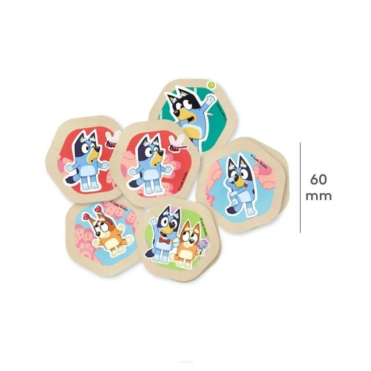 Micki, Bluey, memory, drewniana gra pamięciowa
