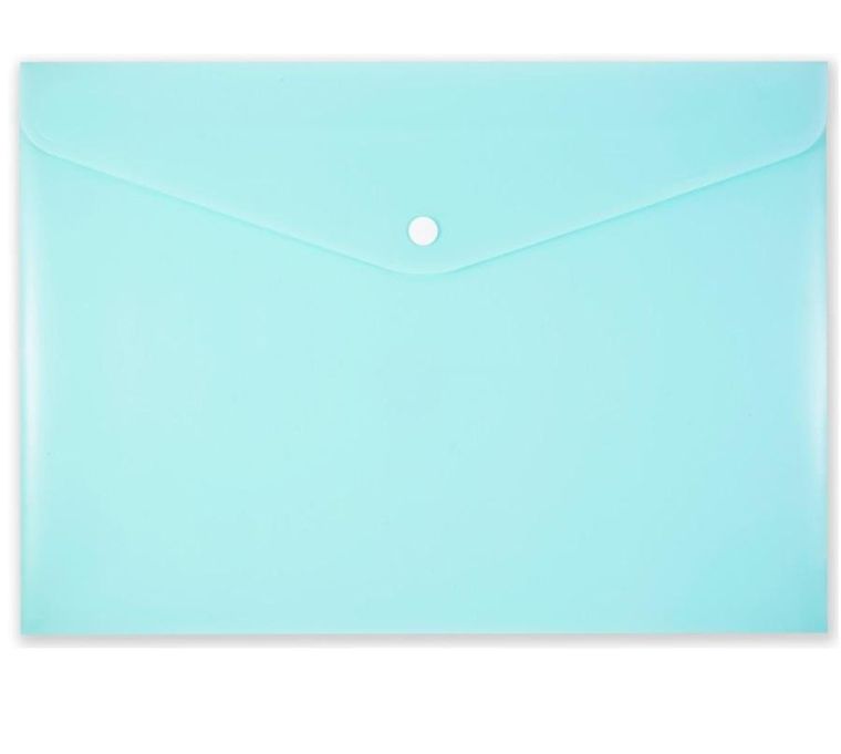 Micro, teczka kopertowa na zatrzask, A4, pastelowy zielony, 1 szt.