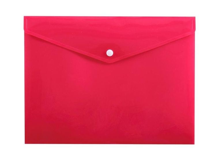 Micro, teczka kopertowa na zatrzask, A4, różowa, 1 szt.