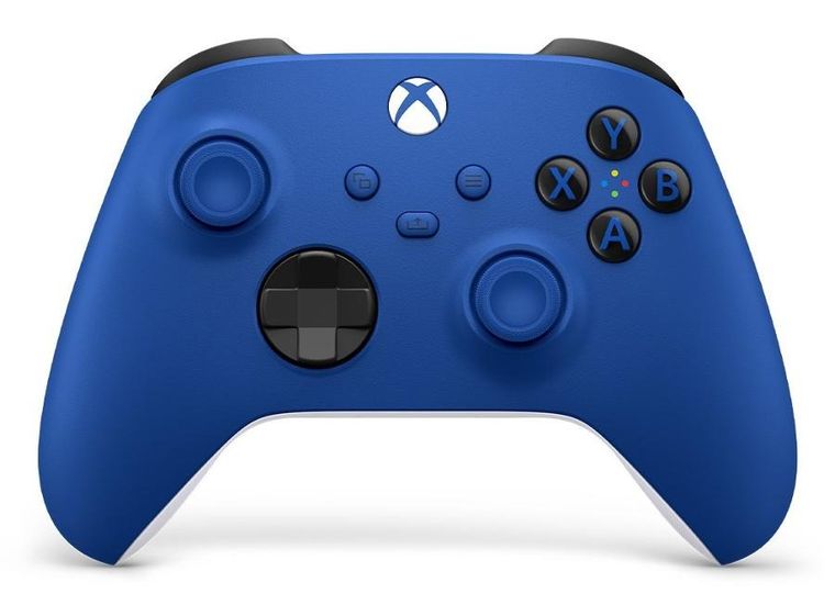 Microsoft, kontroler, Xbox Series Shock Blue