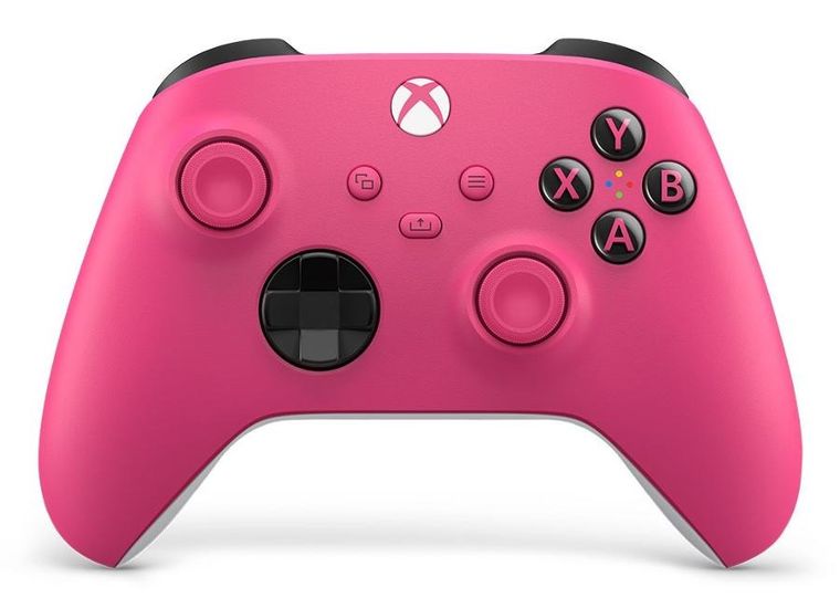 Microsoft, Xbox Series, kontroler bezprzewodowy, różowy