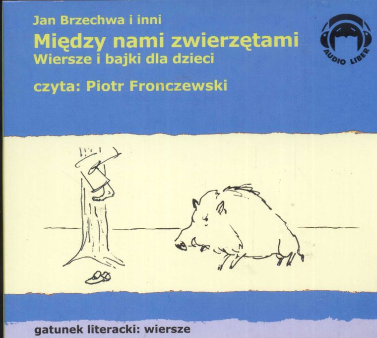Między nami zwierzętami. Wiersze i bajki dla dzieci. Audiobook