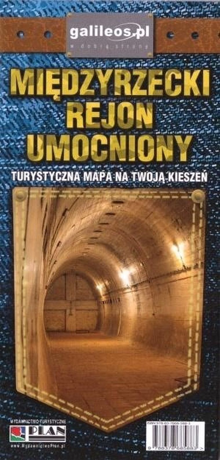 Międzyrzecki Rejon Umocniony. Mapa kieszonkowa