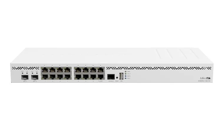 MikroTik, CCR2004-16G-2S+, router, 16xRJ45 1000Mb/s, 2xSFP+