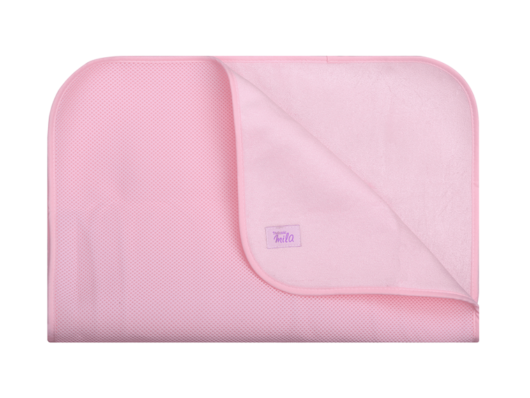 Mila, mata do przewijania, różowa, 50-70 cm