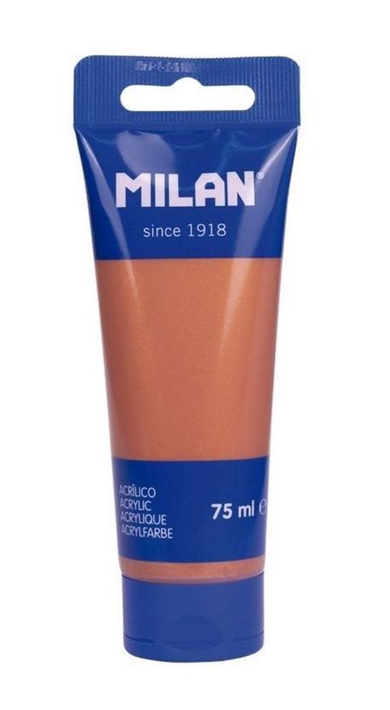 Milan, farba akrylowa w tubce, 75 ml, miedziana