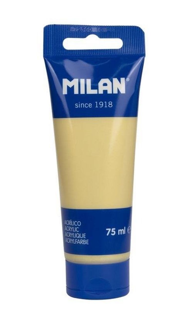 Milan, farba akrylowa w tubce, 75 ml, złota