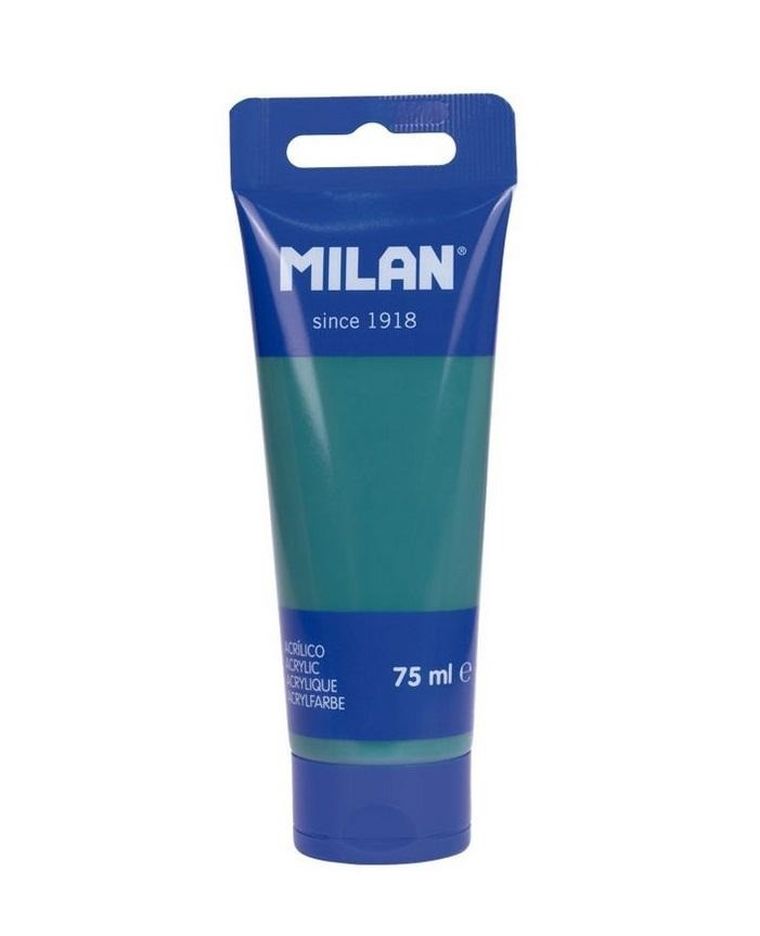 Milan, farba akrylowa w tubce, żółwia zieleń, 75 ml