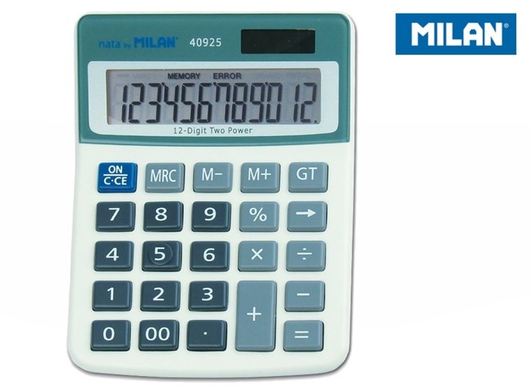 Milan, kalkulator, 12 pozycyjny