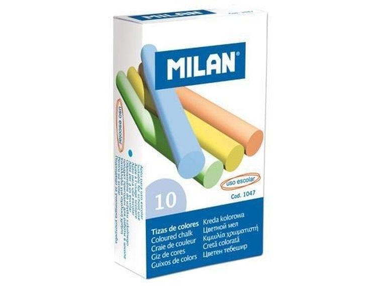 Milan, kreda kolorowa, 10 szt.