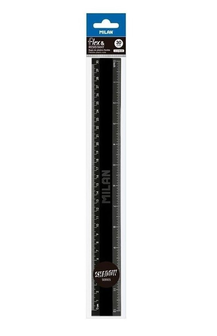 Milan, linijka, shadow, 30 cm