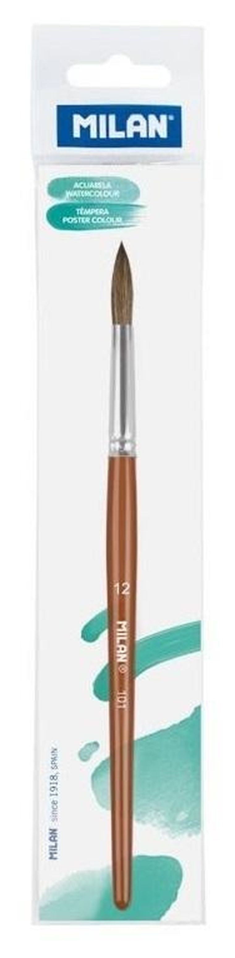 Milan, pędzel okrągły, nr 12, seria 101