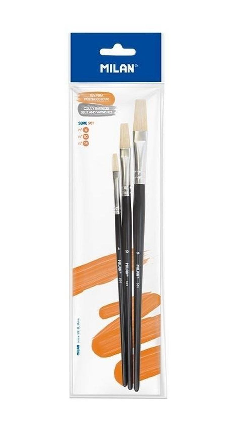 Milan, pędzle nr 6/10/14, seria 501