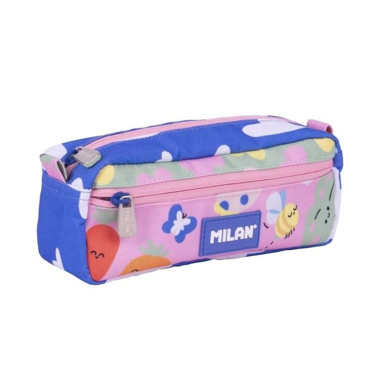 Milan, piórnik saszetka, 2-komorowy, Green&Grow