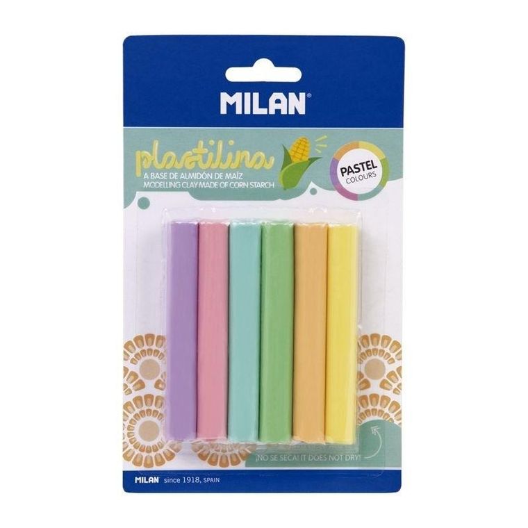 Milan, plastelina, pastelowa, 6-11g