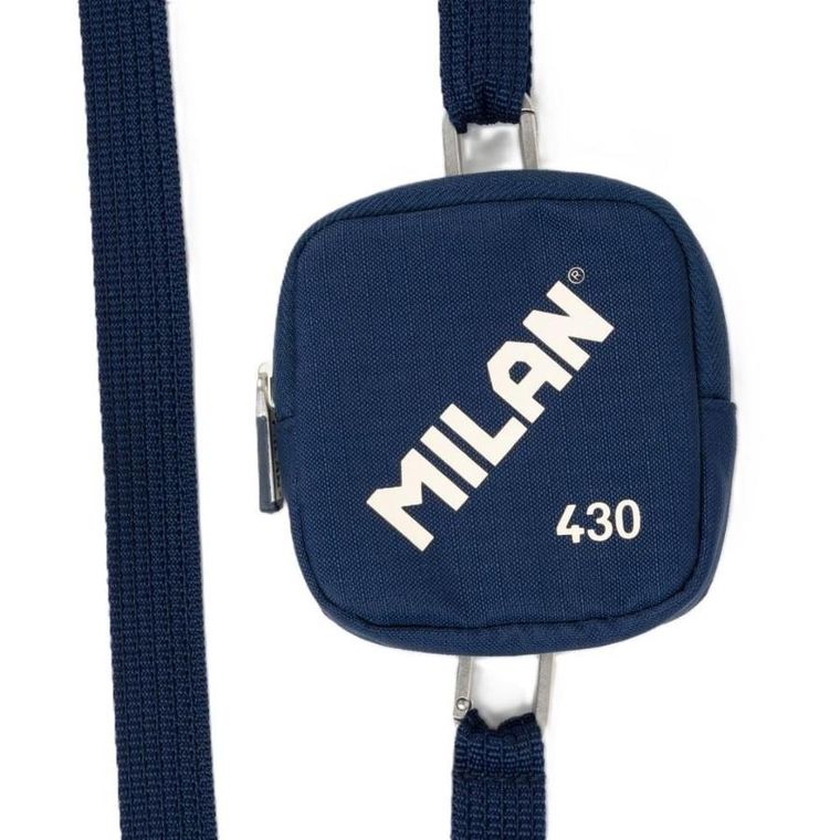 Milan, portmonetka, niebieska