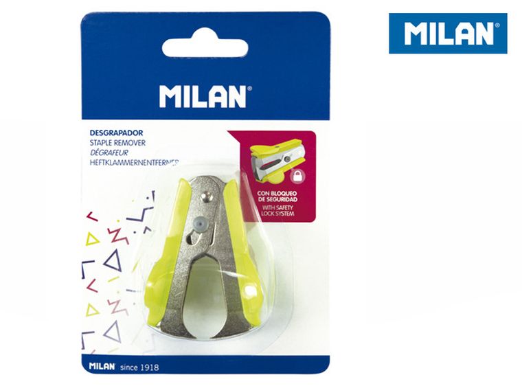 Milan, rozszywacz z systemem bezpieczeństwa, żółty