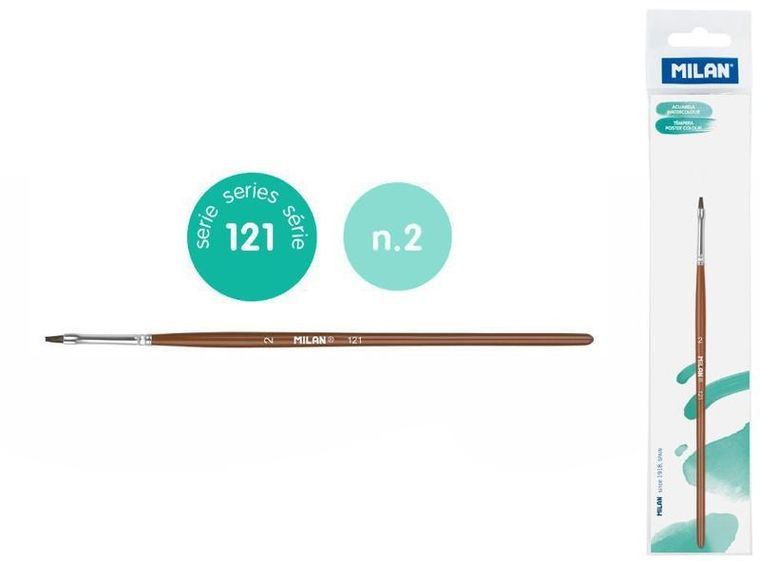 Milan, Seria 121, pędzel nr 2