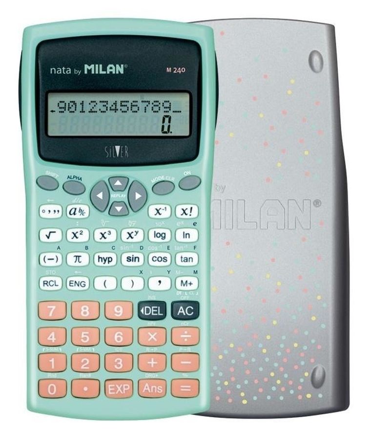 Milan, Silver, kalkulator naukowy, 240 funkcji