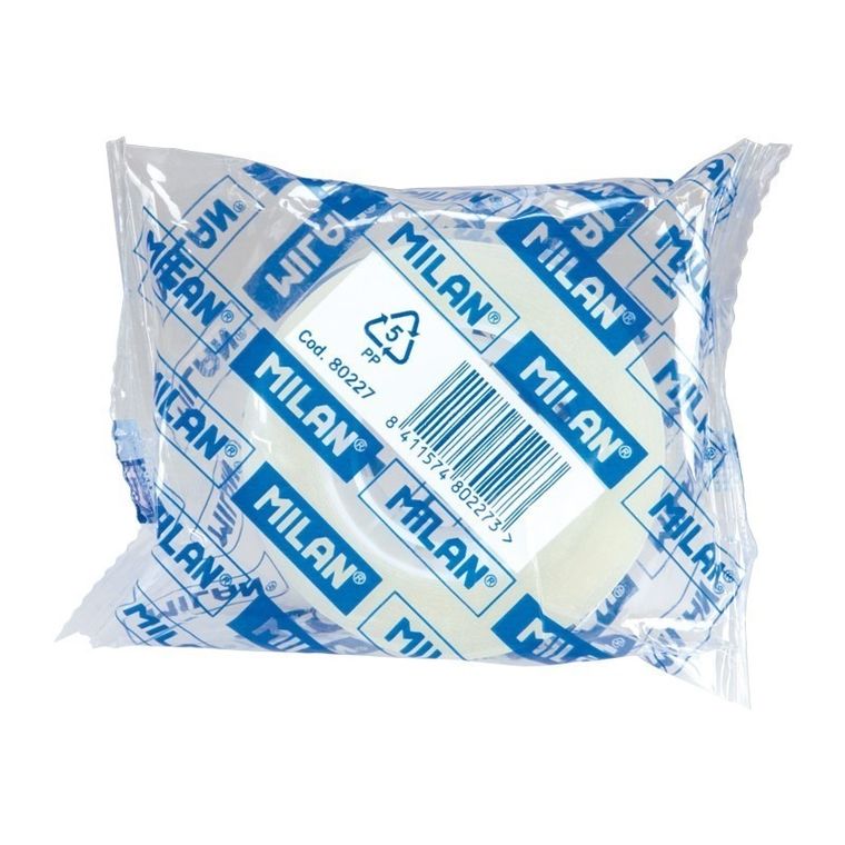 Milan, taśma samoprzylepna, krystaliczna, 19mmx33 mm