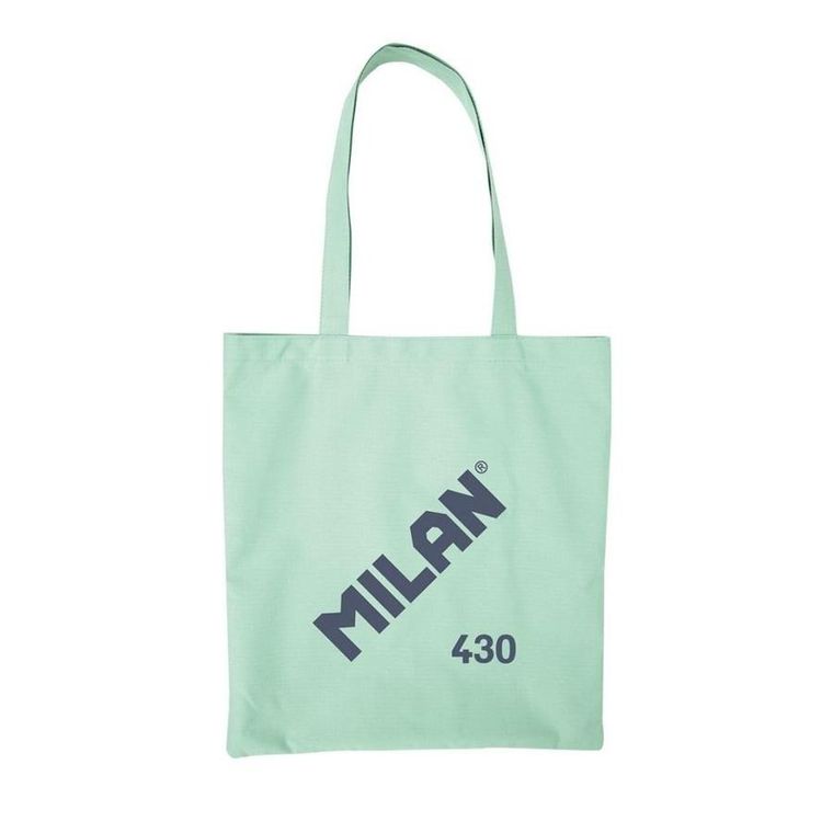 Milan, Tote Bag, torba bawełniana na ramię, zielona