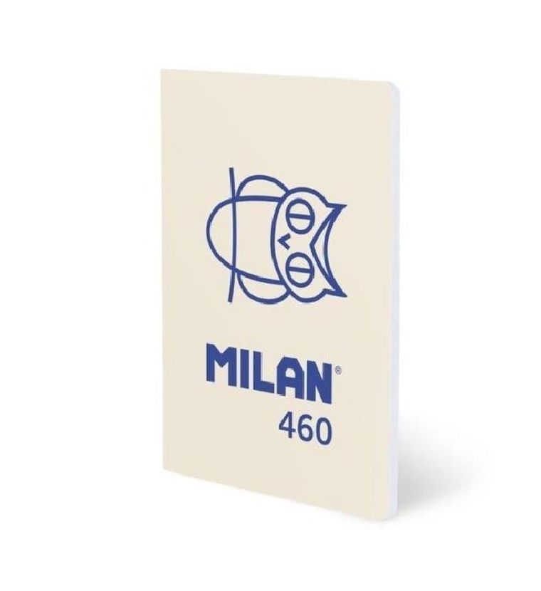 Milan, zeszyt A5, 24 kartki, gładki, beżowy, 1 szt.