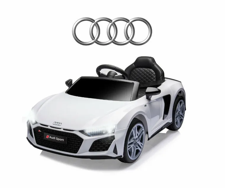 Milly Mally, Audi R8 Spyder, pojazd na akumulator, biały