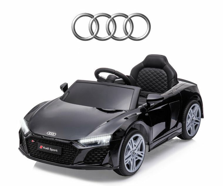 Milly Mally, Audi R8 Spyder, pojazd na akumulator, czarny