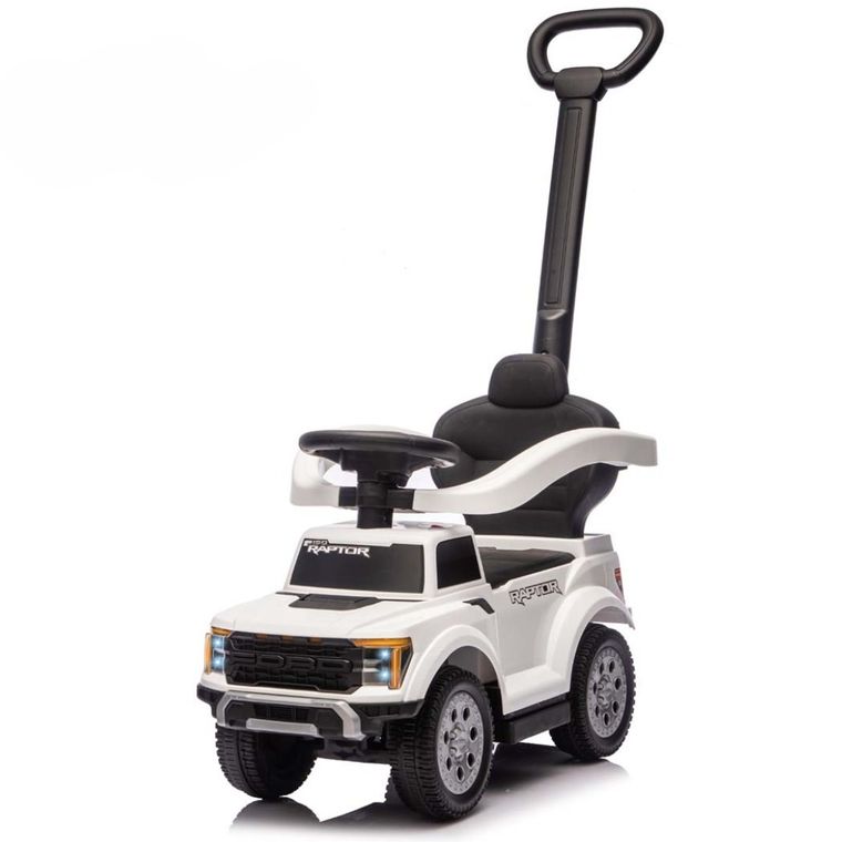 Milly Mally, Ford F-150, jeździk z rączką 3w1, biały