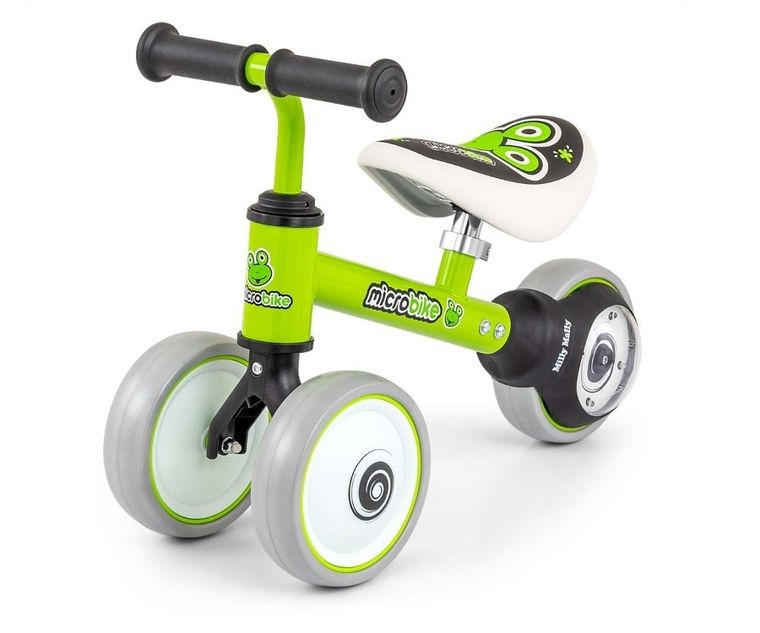 Milly Mally, Micro Plus, rowerek biegowy, frog