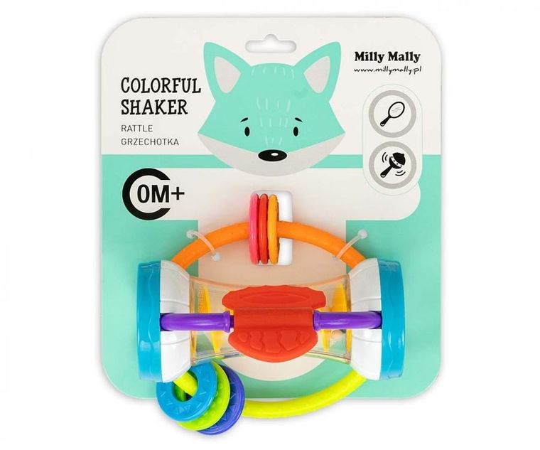 Milly Mally, Shaker, grzechotka, kolorowa